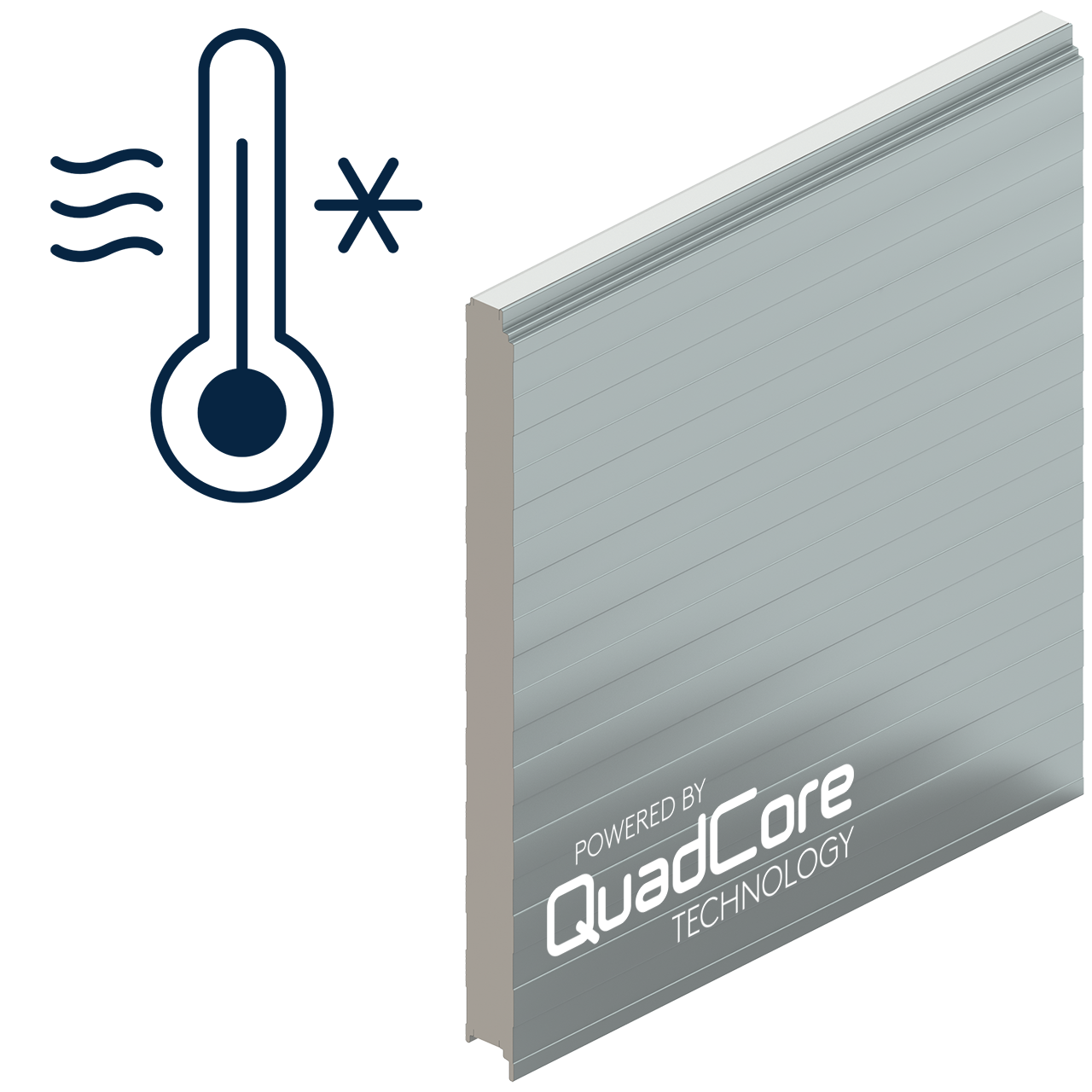 QuadCore KS103SSF AWP Wall Panel