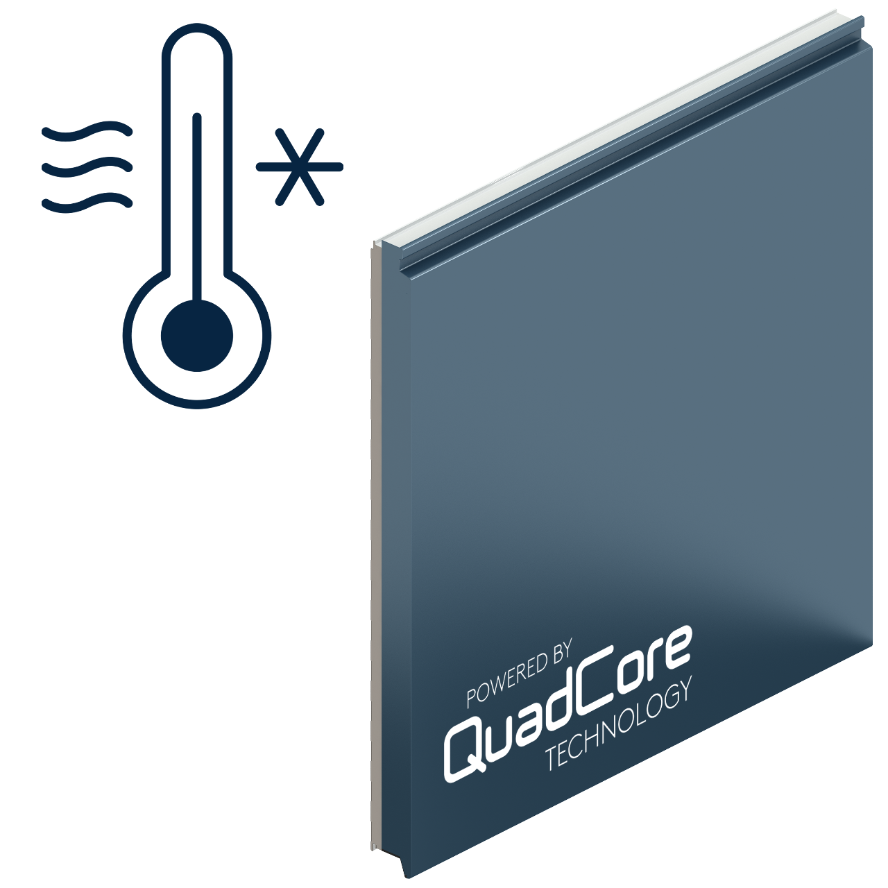 QuadCore Evolution Recess Wall Panel | Kingspan GB